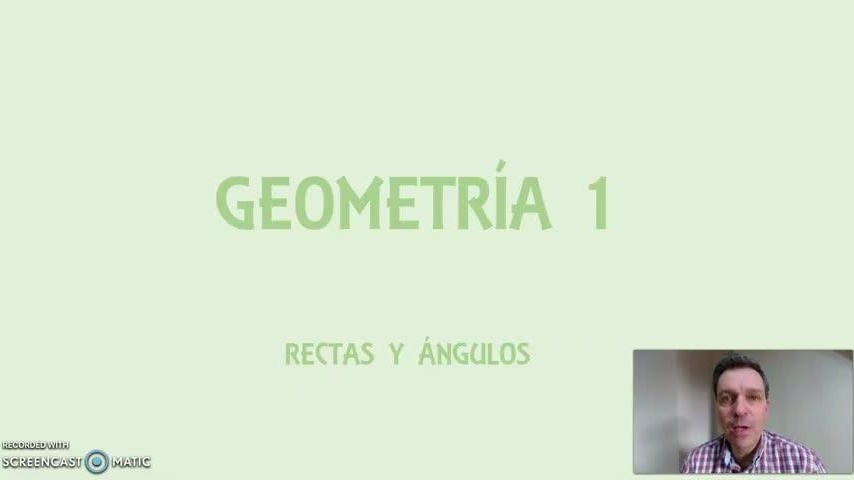 Geometría 1 - Ángulos