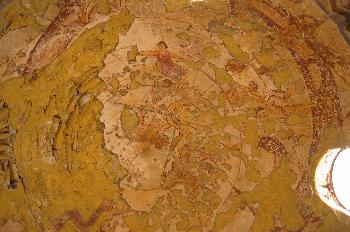Frescos del castillo de Quseir Amra, Jordania