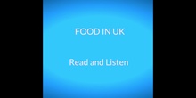 PRIMARIA - 5º - READING FOOD IN UK - INGLÉS - FORMACIÓN