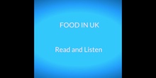PRIMARIA - 5º - READING FOOD IN UK - INGLÉS - FORMACIÓN