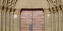 Puerta. San Migel de Foces, Huesca