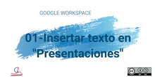 01-Insertar texto en "Presentaciones"