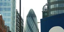 La City y Saint Mary Axe, Londres