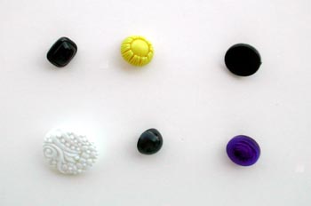 Dorso de botones de pasta