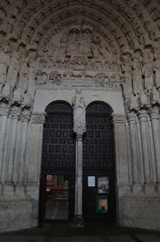 Pórtico del Perdón, Catedral de Ciudad Rodrigo, Salamanca, Casti