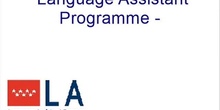Language Assistant Programme – Preliminary Course