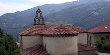 Cabecera de la Iglesia de San Martino de Villallana, Lena, Princ