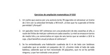 Ejercicios de matemáticas 1º ESO ampliación del 08/06/2020 al 19/06/2020
