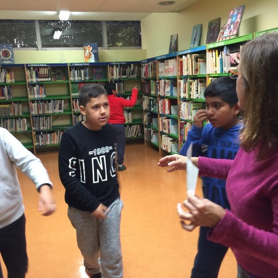 2019_Quinto B visita la biblioteca municipal_CEIP FDLR_Las Rozas 5