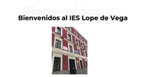 Jornadas Puertas Abiertas Humanidades y C.S. IES Lope de Vega