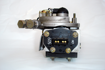 Inyección de gasolina monopunto. Detalle del potenciómetro de ma