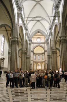 Nave central del Duomo, Florencia