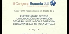 Comunicación e información: desarrollo de la doble dimensión educativa de las TIC