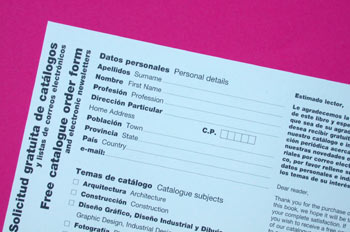 Impreso para cumplimentar