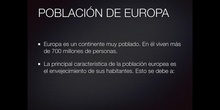5º sociales la población de Europa