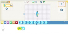 breve resumen en inglés para usar Scratch Junior en el ordenador si no hay disponibilidad de tablets