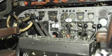 Cuadro de mandos de un avión, Museo del Aire de Madrid
