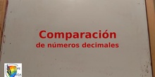 Comparación de Números Decimales