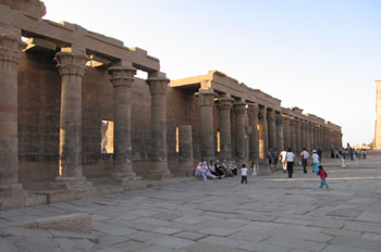 Columnas, Templo de Philae, Egipto