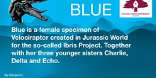 JURASSIC WORLD: BLUE