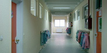 Pasillo de una escuela