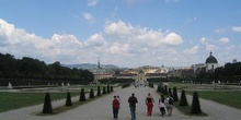 Jardines del Palacio de Belvedere