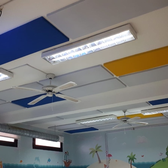 Insonorización Comedor Escolar. Fotos. 11