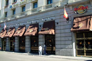 Hard Rock Cafe, Paseo de la Castellana, Madrid