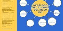 DECÁLOGO ALUMNO SIGLO XXI