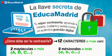 Contraseña de EducaMadrid: consejos de uso responsable