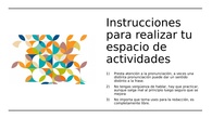 Instrucciones para realizar espacio de actividades Tema 5<span class="educational" title="Contenido educativo"><span class="sr-av"> - Contenido educativo</span></span>