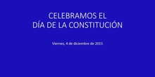 Día de la Constitución 2015