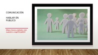 PONENCIA:  HABLAR EN PUBLICO