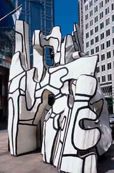 Escultura de Jean Dubuffet, Chicago, Estados Unidos