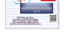 BOLETÍN DE INICIO DE CURSO 22.23