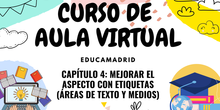 CURSO AULA VIRTUAL CAPÍTULO 4 Mejorar el aspecto con etiquetas