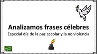 FRASES CELEBRES DE PAZ
