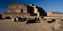 Ruinas del conjunto arqueológico de Monte Albán, México