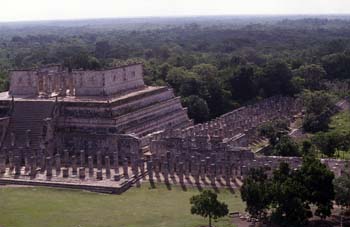 Templo de los Guerreros y Grupo de las Mil Columnas, Chichén Itz