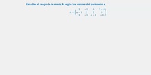 Ejercicios de matrices y determinantes