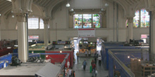 Vista del Mercado de abastos de Sao Paulo, Brasil