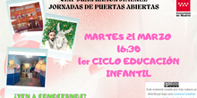 Jornada puertas abiertas E. Infantil 0-3