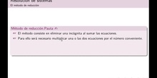 Sistemas lineales 2º ESO (Vídeo III )