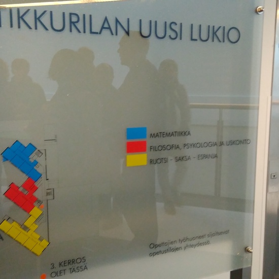 Tikkurilan Lukio. Helsinki (Finlandia) Erasmus + 2018 18