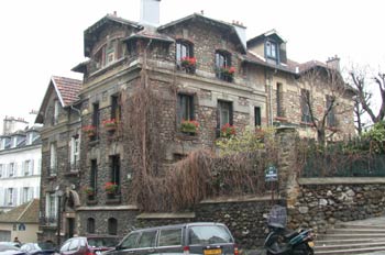 Rue Ravignan, Paris, Francia