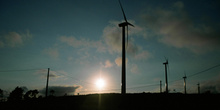 Generadores de energia eólica, Lugo, Galicia