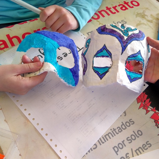 Máscaras de escayola 11