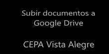 Subir archivos a Google Drive