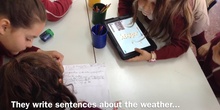 PRIMARIA 2º - PREPARING OUT PROJECT ABOUT WEATHER - INGLÉS