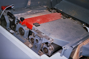 Interior de una máquina